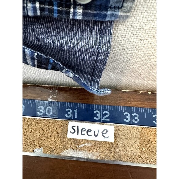 Original Weatherproof Vintage Flannel Long Sleeve Shirt Men's Size L Button up - Picture 9 of 16